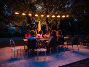 Terrasse lavande © Thierry Milherou